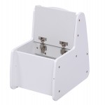 ΠΑΙΔΙΚΟ ΚΑΡΕΚΛΑΚΙ ΜΕ ΑΠΟΘ.ΧΩΡΟ RICKI HM18343.03 ΚΟΝΤΡΑΠΛΑΚΕ/MDF ΛΕΥΚΟ 33x43x47Υεκ