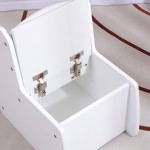 ΠΑΙΔΙΚΟ ΚΑΡΕΚΛΑΚΙ ΜΕ ΑΠΟΘ.ΧΩΡΟ RICKI HM18343.03 ΚΟΝΤΡΑΠΛΑΚΕ/MDF ΛΕΥΚΟ 33x43x47Υεκ