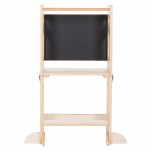 ΠΥΡΓΟΣ ΕΚΜΑΘΗΣΗΣ ΜΕ ΠΙΝΑΚΑ RICKI HM18344.01 ΞΥΛΟ ΠΕΥΚΟΥ ΦΥΣΙΚΟ 43x32x84Υεκ