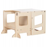 ΠΥΡΓΟΣ ΕΚΜΑΘΗΣΗΣ ΜΕ ΠΙΝΑΚΑ RICKI HM18344.01 ΞΥΛΟ ΠΕΥΚΟΥ ΦΥΣΙΚΟ 43x32x84Υεκ