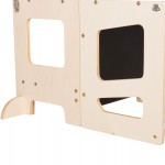 ΠΥΡΓΟΣ ΕΚΜΑΘΗΣΗΣ ΜΕ ΠΙΝΑΚΑ RICKI HM18344.01 ΞΥΛΟ ΠΕΥΚΟΥ ΦΥΣΙΚΟ 43x32x84Υεκ