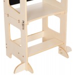 ΠΥΡΓΟΣ ΕΚΜΑΘΗΣΗΣ ΜΕ ΠΙΝΑΚΑ RICKI HM18344.01 ΞΥΛΟ ΠΕΥΚΟΥ ΦΥΣΙΚΟ 43x32x84Υεκ