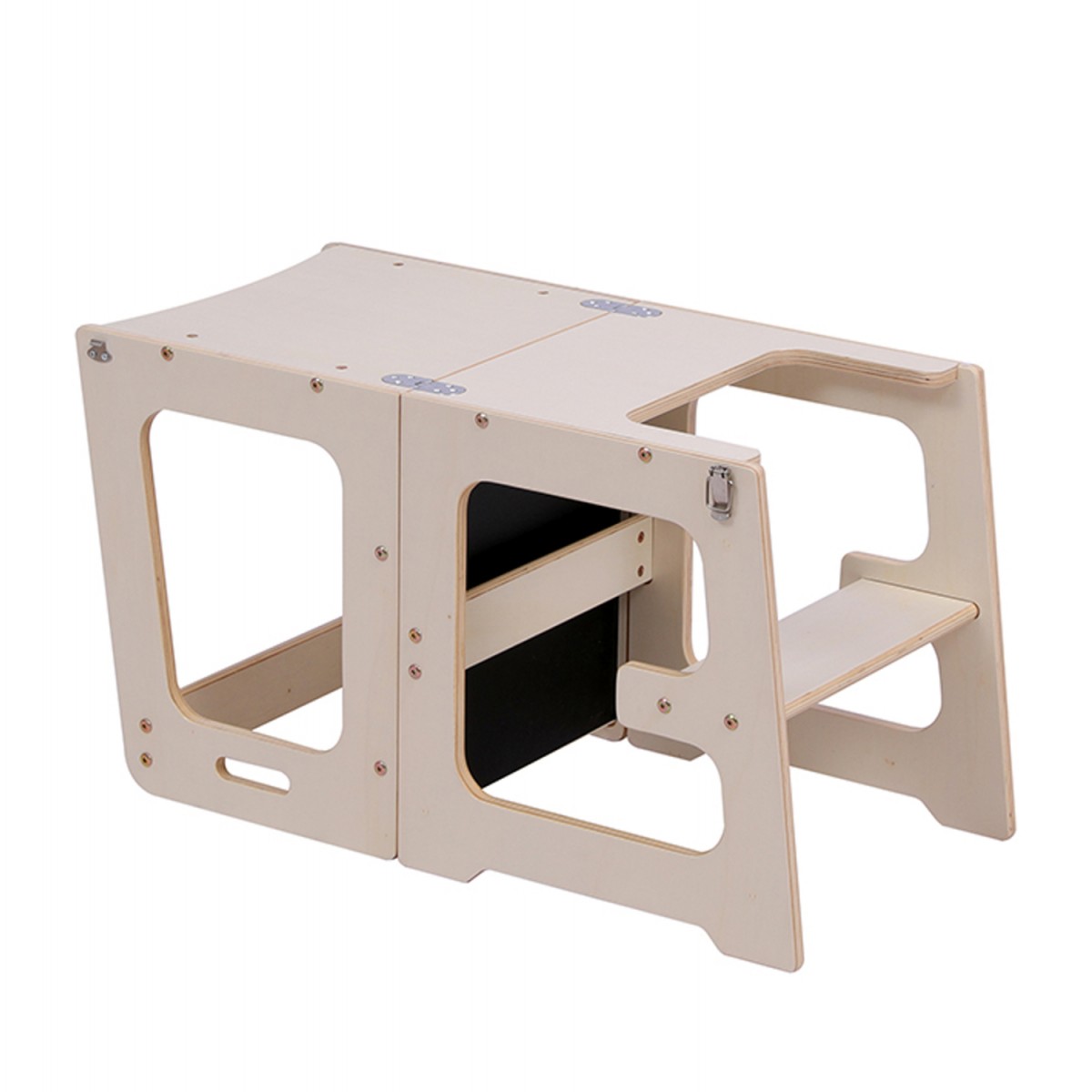 ΠΥΡΓΟΣ ΕΚΜΑΘΗΣΗΣ ΜΕ ΠΙΝΑΚΑ RICKI HM18345.01 ΞΥΛΟ ΠΕΥΚΟΥ ΦΥΣΙΚΟ 37x40x84Υεκ