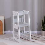 ΠΥΡΓΟΣ ΕΚΜΑΘΗΣΗΣ ΜΕ ΠΙΝΑΚΑ RICKI HM18345.03 ΞΥΛΟ ΠΕΥΚΟΥ ΛΕΥΚΟ/ΓΚΡΙ 37x40x84Υεκ