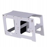 ΠΥΡΓΟΣ ΕΚΜΑΘΗΣΗΣ ΜΕ ΠΙΝΑΚΑ RICKI HM18345.03 ΞΥΛΟ ΠΕΥΚΟΥ ΛΕΥΚΟ/ΓΚΡΙ 37x40x84Υεκ