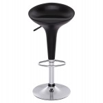 ΣΚΑΜΠΟ ΜΠΑΡ DAISY HM200.01 ΜΕ ΑΜΟΡΤΙΣΕΡ ΣΕ ΜΑΥΡΟ & ΧΡΩΜΙΟ ΧΡΩΜΑ 43,5x38x86Υεκ