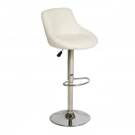 ΣΚΑΜΠΩ ΜΠΑΡ ROSE HM204.02 ΜΕ ΑΜΟΡΤΙΣΕΡ Κ ΕΠΕΝΔΥΣΗ ΛΕΥΚΟ PU 47x40x104εκ