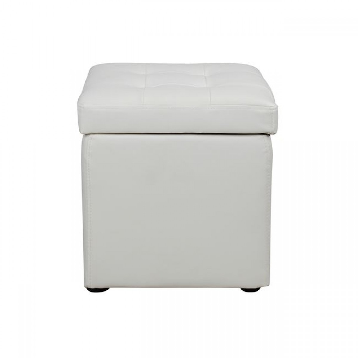 ΣΚΑΜΠΟ PRO CUBE HM224.02 PU ΜΕ ΑΠΟΘΗΚΕΥΤΙΚΟ ΧΩΡΟ- ΛΕΥΚΟ 38x38x36,5Υεκ.