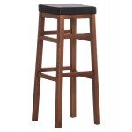 ΣΚΑΜΠO ΚΑΦΕΝΕΙΟΥ ΚΑΦΕ ΜΕ PU ΜΑΥΡΟ ΤΕΤΡΑΓΩΝΟ HM8069 30x34x82Υ εκ.