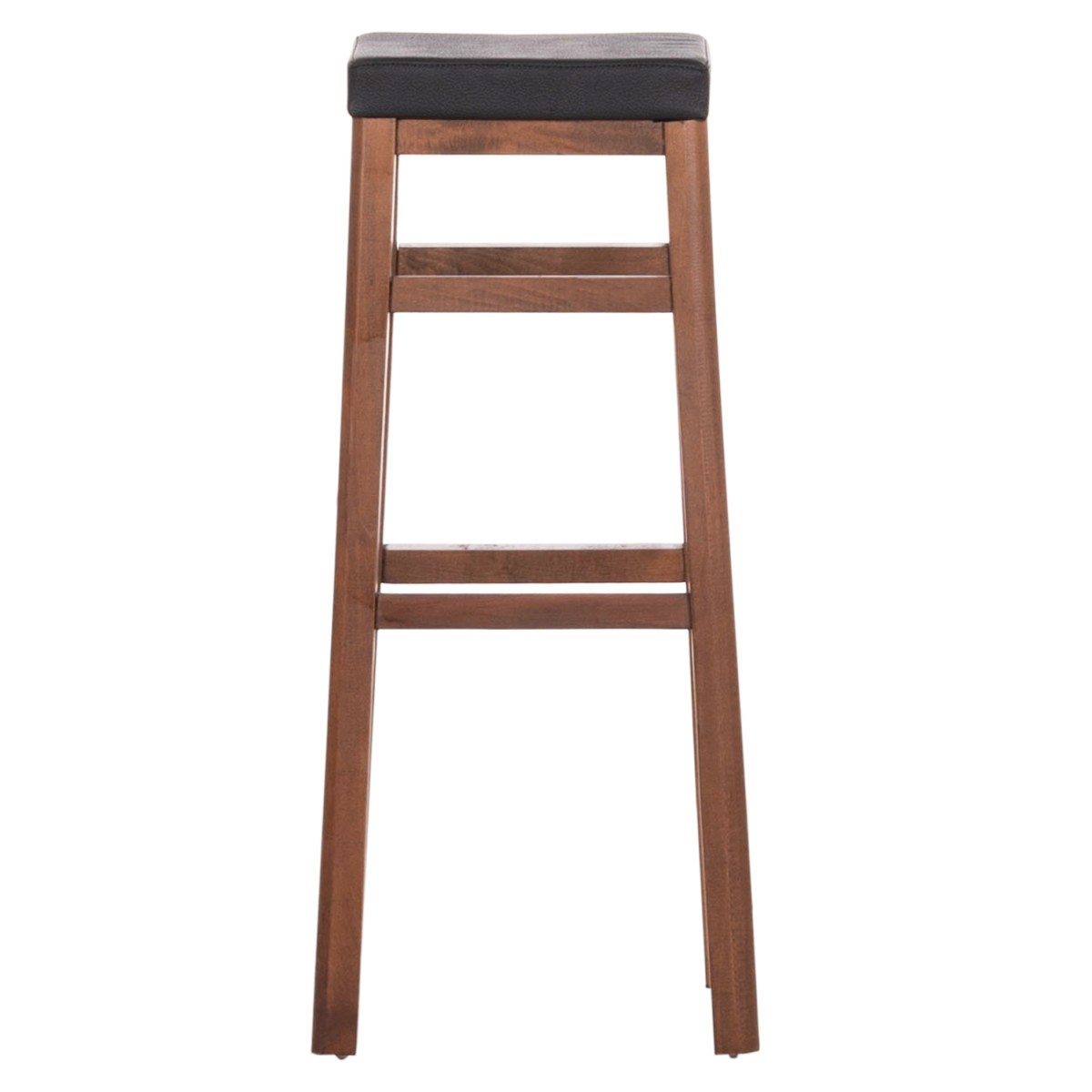 ΣΚΑΜΠO ΚΑΦΕΝΕΙΟΥ ΚΑΦΕ ΜΕ PU ΜΑΥΡΟ ΤΕΤΡΑΓΩΝΟ HM8069 30x34x82Υ εκ.