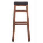 ΣΚΑΜΠO ΚΑΦΕΝΕΙΟΥ ΚΑΦΕ ΜΕ PU ΜΑΥΡΟ ΤΕΤΡΑΓΩΝΟ HM8069 30x34x82Υ εκ.