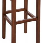 ΣΚΑΜΠO ΚΑΦΕΝΕΙΟΥ ΚΑΦΕ ΜΕ PU ΜΑΥΡΟ ΤΕΤΡΑΓΩΝΟ HM8069 30x34x82Υ εκ.