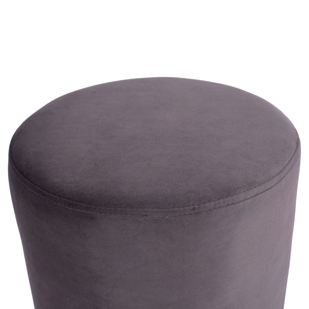 ΣΚΑΜΠΟ LEVY ΓΚΡΙ ΒΕΛΟΥΔΟ ΜΕ ΑΣΗΜΕΝΙΑ ΒΑΣΗ HM8408.01 Φ35x43Υ εκ.