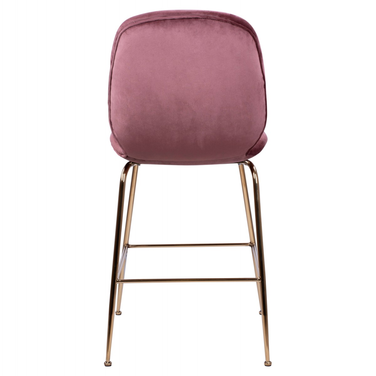 ΣΚΑΜΠΟ ΜΕΣΑΙΟΥ ΥΨΟΥΣ NORA HM8524.02 ΒΕΛΟΥΔΟ ΣΑΠΙΟ ΜΗΛΟ & ΧΡΥΣΟ ΜΕΤΑΛΛΙΚΟ ΣΚΕΛΕΤΟ 48x61x103 εκ.