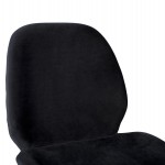 ΣΚΑΜΠΟ ΜΕΣΑΙΟΥ ΥΨΟΥΣ NORA HM8524.04 ΒΕΛΟΥΔΟ ΜΑΥΡΟ & ΧΡΥΣΟ ΜΕΤΑΛΛΙΚΟ ΣΚΕΛΕΤΟ 48x61x103Υ εκ.