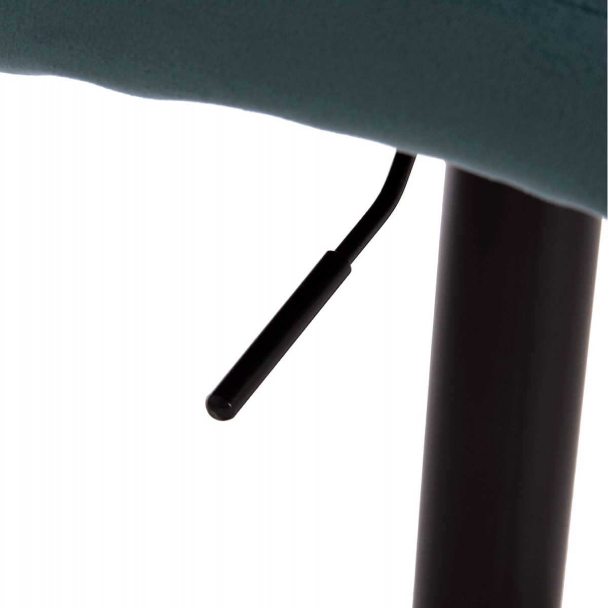 ΣΚΑΜΠΩ ΜΠΑΡ DIANA HM202.18 ΒΕΛΟΥΔΟ ΤΙΡΚΟΥΑΖ & ΜΑΥΡΟ ΜΑΤ ΣΚΕΛΕΤΟ 44x52x109Υεκ