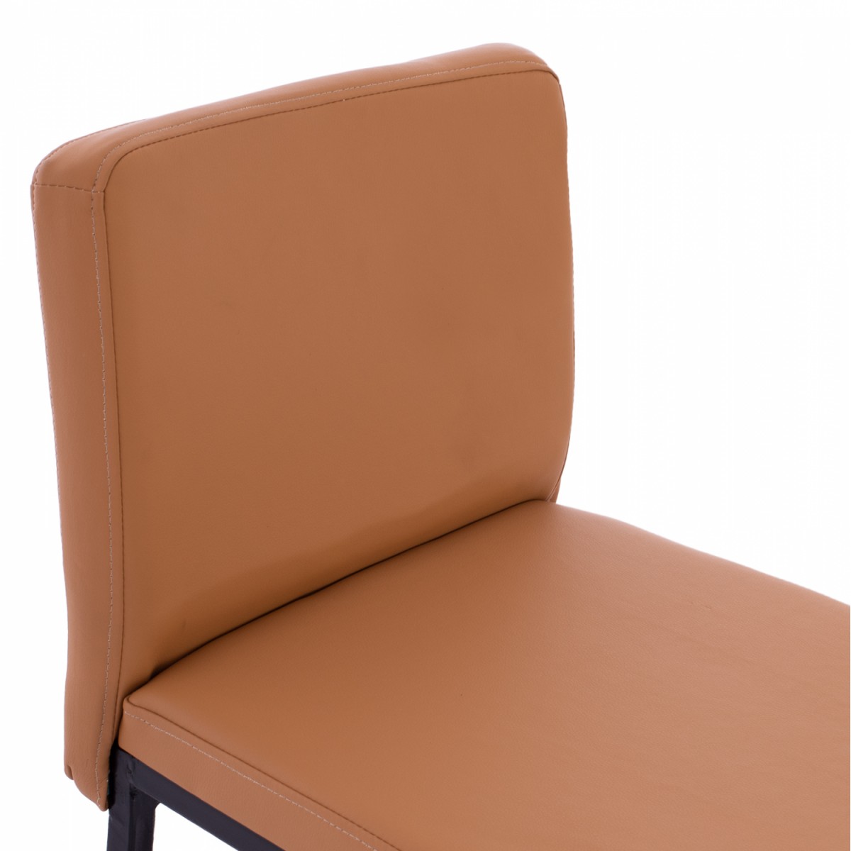 ΣΚΑΜΠΟ ΜΕΤΑΛΛΙΚΟ ΜΕ ΤΑΜΠΑ ΔΕΡΜΑΤΙΝΗ HM5801 40x46x86Υ εκ.