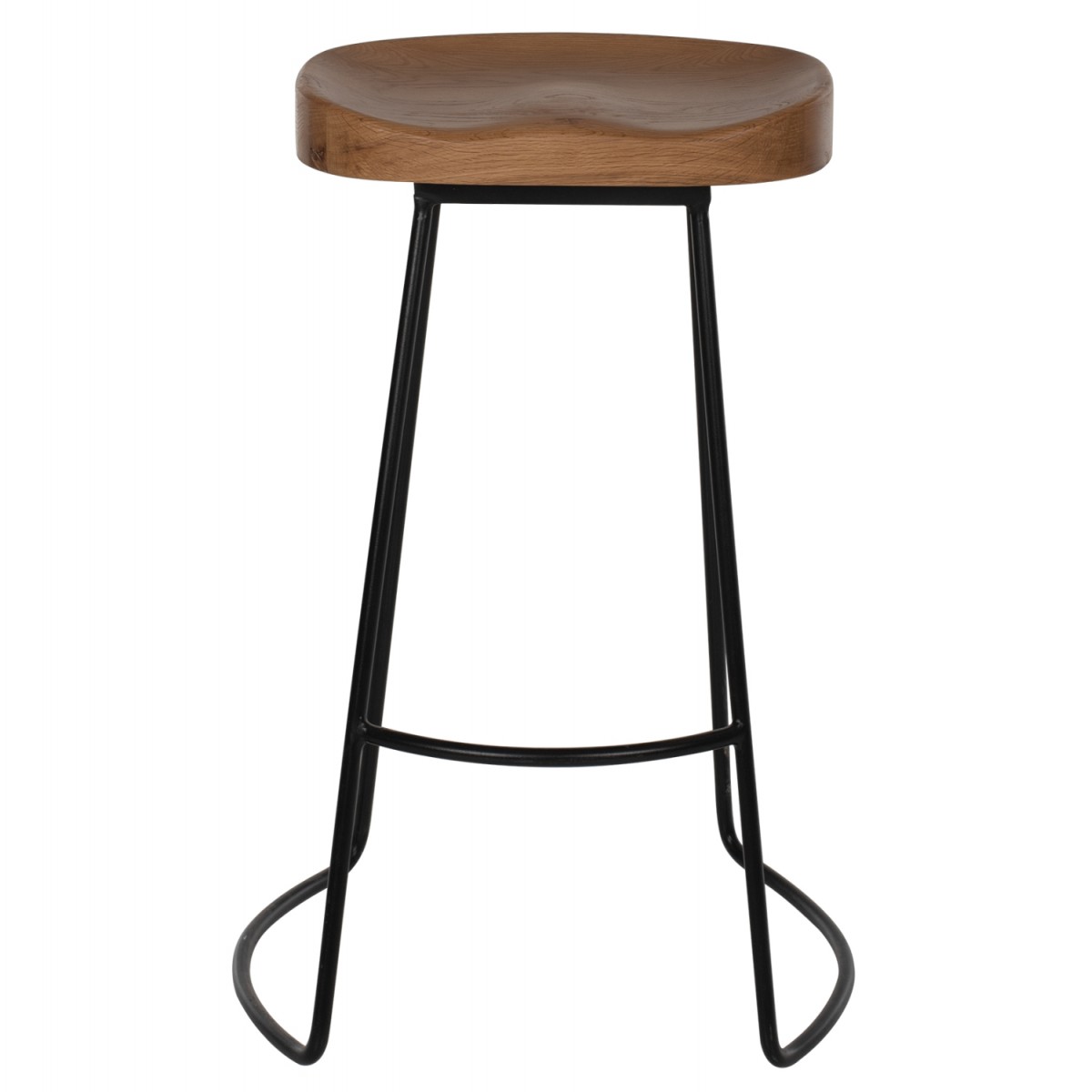 ΣΚΑΜΠΟ ΑΠΟ ΞΥΛΟ ΤΟΟΝ-ΜΕΤΑΛΛΟ ΣΕ ΜΑΥΡΟ-ΦΥΣΙΚΟ 48Χ40,5Χ71Yεκ.HM9333.01