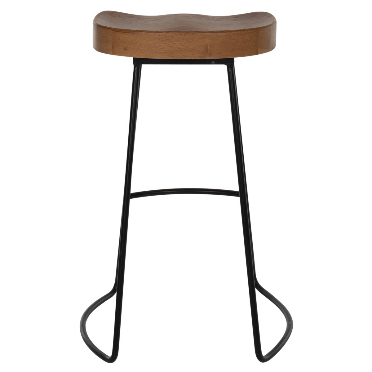 ΣΚΑΜΠΟ ΑΠΟ ΞΥΛΟ ΤΟΟΝ-ΜΕΤΑΛΛΟ ΣΕ ΜΑΥΡΟ-ΦΥΣΙΚΟ 48Χ40,5Χ71Yεκ.HM9333.01