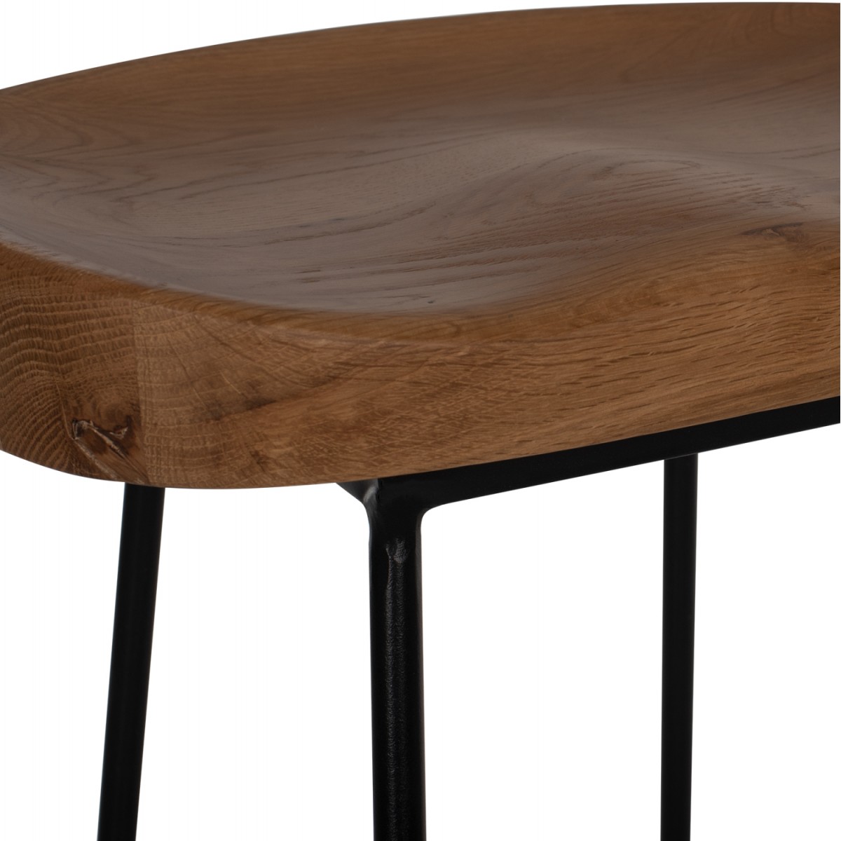 ΣΚΑΜΠΟ ΑΠΟ ΞΥΛΟ ΤΟΟΝ-ΜΕΤΑΛΛΟ ΣΕ ΜΑΥΡΟ-ΦΥΣΙΚΟ 48Χ40,5Χ71Yεκ.HM9333.01