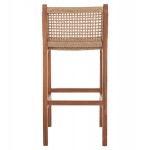 ΣΚΑΜΠΟ ΜΕ ΠΛΑΤΗ ΑΠΟ ΞΥΛΟ ΤΕΑΚ ΚΑΡΥΔΙ ΜΕ ΣΧΟΙΝΙ ΜΠΕΖ HM9381.01 40X53X89Υεκ.