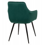 ΠΟΛΥΘΡΟΝΑ LATRELL HM8582.03 ΚΥΠΑΡΙΣΣΙ ΒΕΛΟΥΔΟ & ΜΑΥΡΑ ΜΕΤΑΛΛΙΚΑ ΠΟΔΙΑ 54x57x84Yεκ.