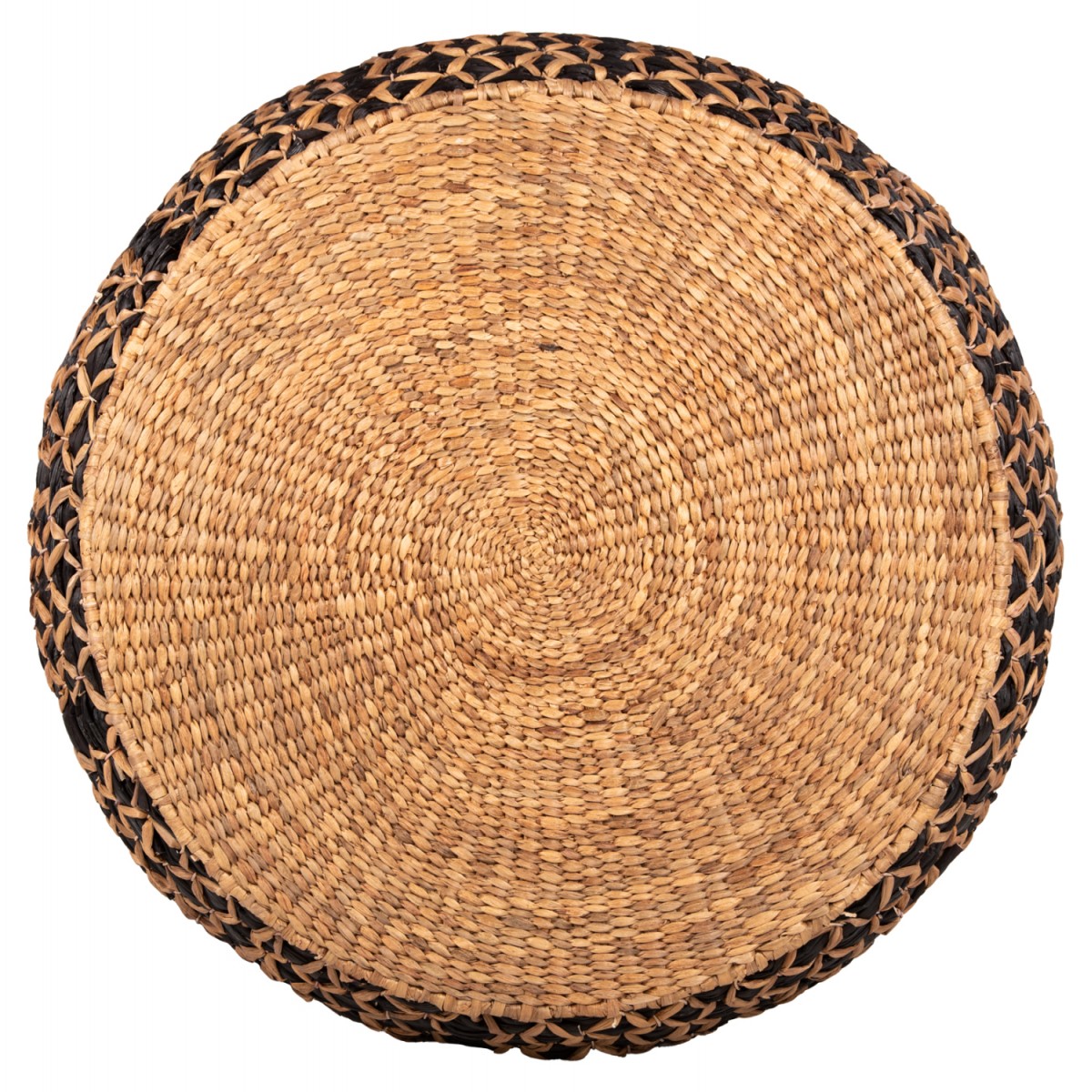 ΤΡΑΠΕΖΙ ΣΑΛΟΝΙΟΥ ILION HM7868 ΣΤΡΟΓΓΥΛΟ ΨΑΘΑ ΥΔΡΟΥΑΚΙΝΘΟΥ-ΜΑΥΡΟ-ΦΥΣΙΚΟ Φ115x45Υεκ.