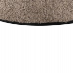 ΣΚΑΜΠΟ ΣΤΡΟΓΓΥΛΟ LINNER HM9604.08 ΜΠΟΥΚΛΕ ΥΦΑΣΜΑ ΜΠΕΖ-ΜΑΥΡΗ ΛΕΠΤΟΜΕΡΕΙΑ Φ38x44 εκ.