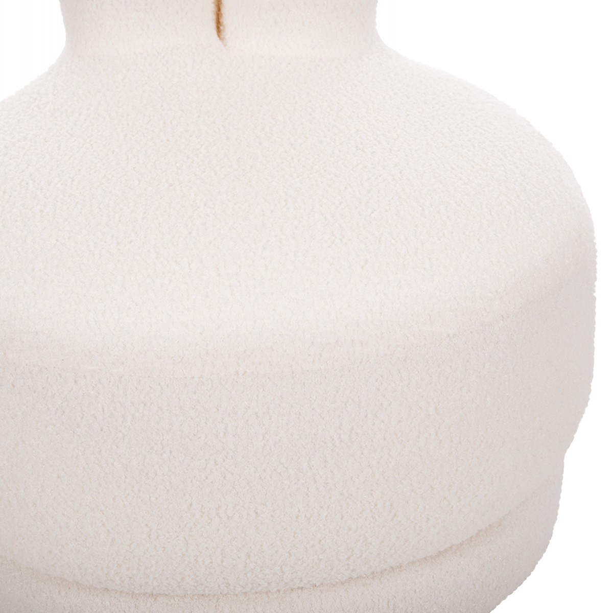 ΣΚΑΜΠΟ ΜΕ ΠΛΑΤΗ ΠΕΡΙΣΤΡΕΦΟΜΕΝΟ FRIVO HM9774.05 ΛΕΥΚΟ TEDDY ΥΦΑΣΜΑ 51x51x61Υεκ