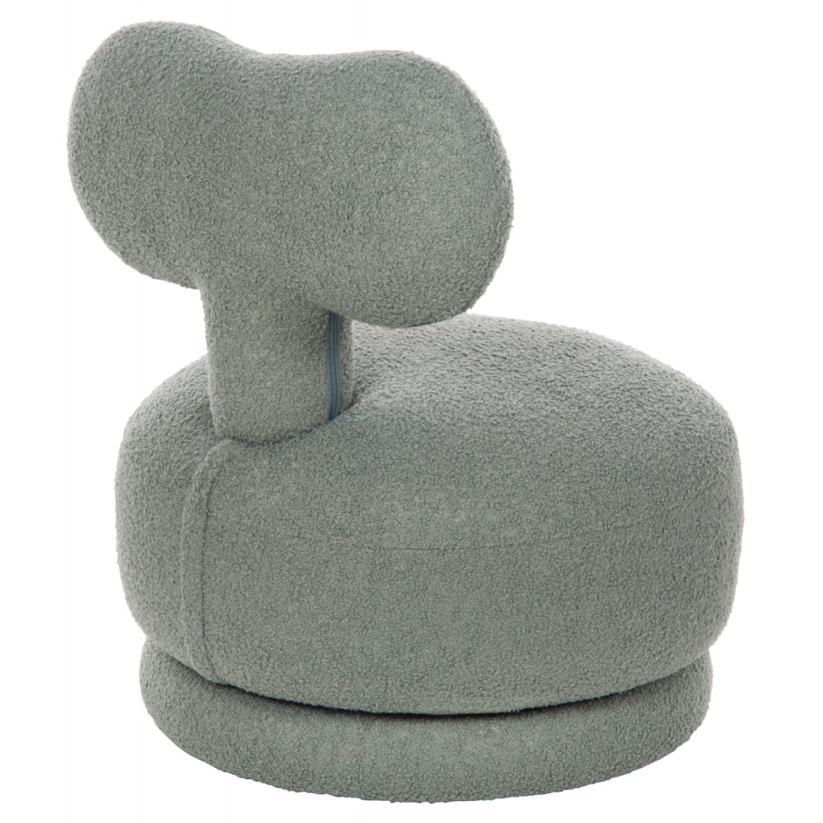 ΣΚΑΜΠΟ ΜΕ ΠΛΑΤΗ ΠΕΡΙΣΤΡΕΦΟΜΕΝΟ KRIVIO HM9775.07 ΦΥΣΤΙΚΙ TEDDY ΥΦΑΣΜΑ 52x53x60Yεκ.