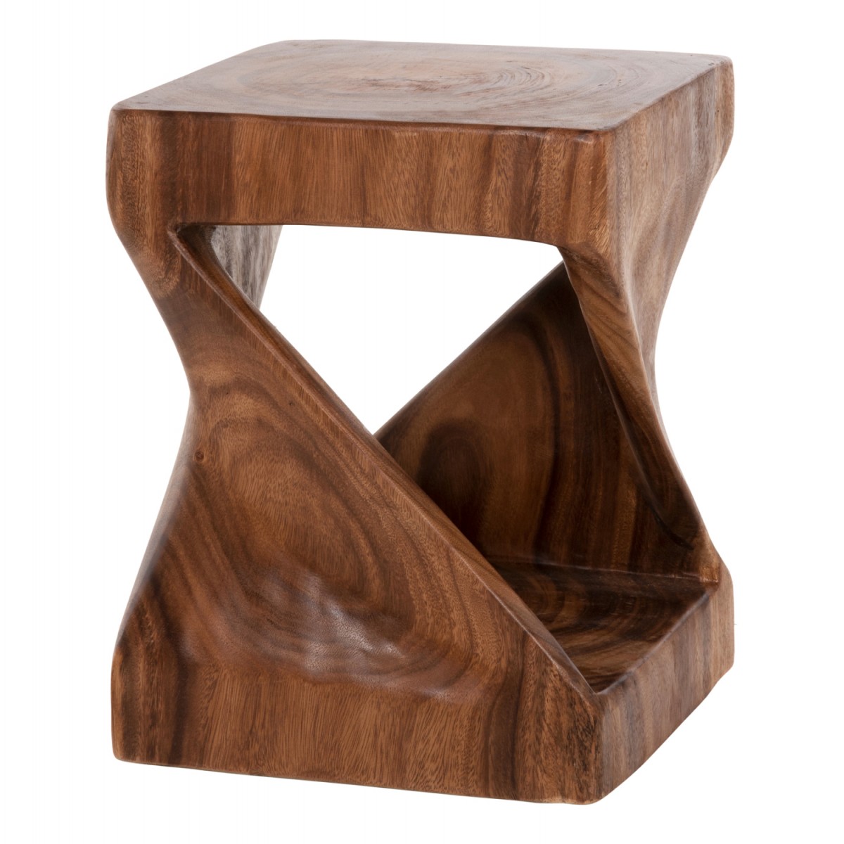 ΣΚΑΜΠΟ GEBO HM9754.11 ΤΕΤΡΑΓΩΝΟ--ΞΥΛΟ SUAR ΣΕ ΚΑΡΥΔΙ 35x35x46.5Yεκ.