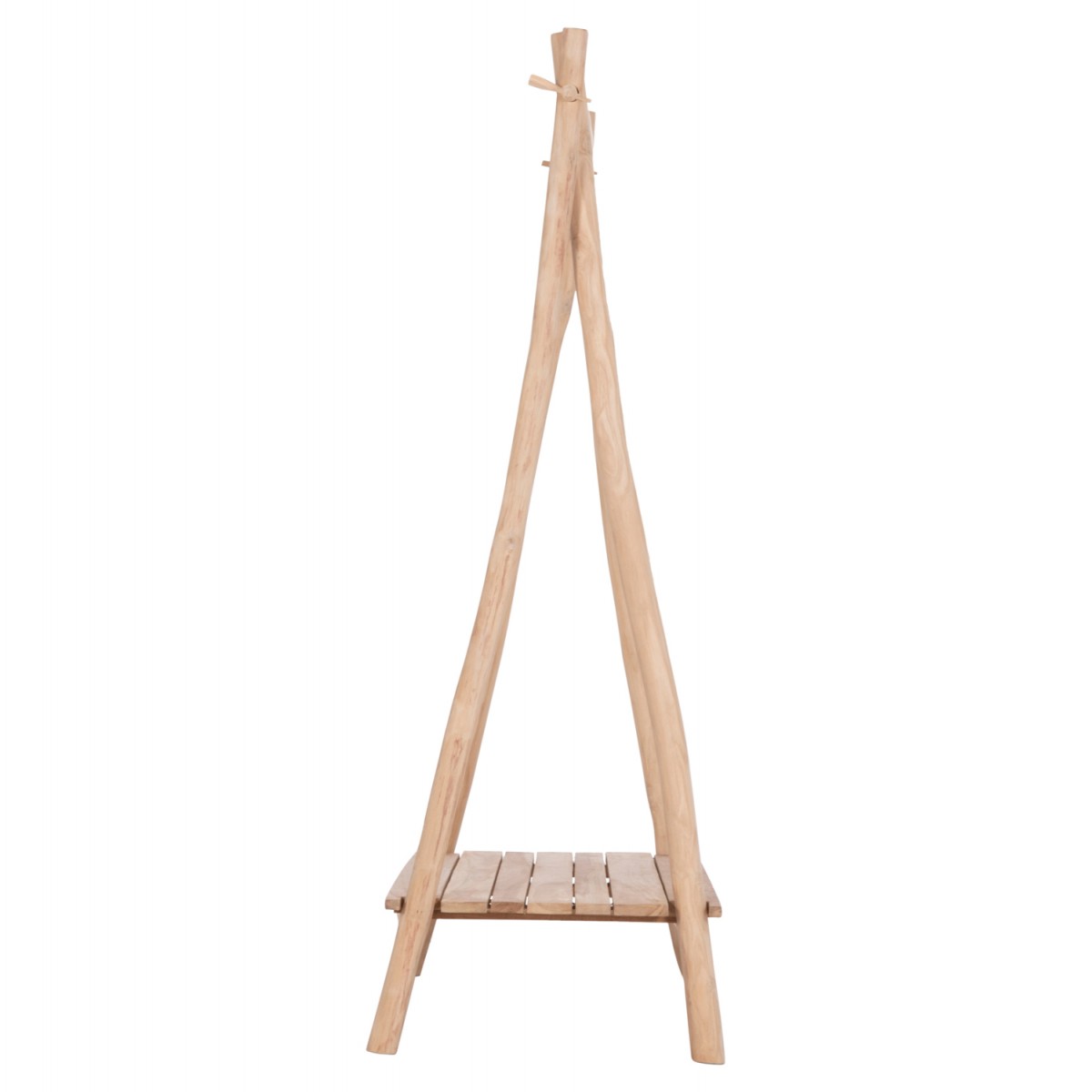 ΕΠΙΠΛΟ ΕΙΣΟΔΟΥ PERL HM9911 ΚΛΑΔΙΑ ΞΥΛΟΥ TEAK-ΦΥΣΙΚΟ 130,5x53x152Υεκ.