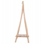 ΕΠΙΠΛΟ ΕΙΣΟΔΟΥ PERL HM9911 ΚΛΑΔΙΑ ΞΥΛΟΥ TEAK-ΦΥΣΙΚΟ 130,5x53x152Υεκ.