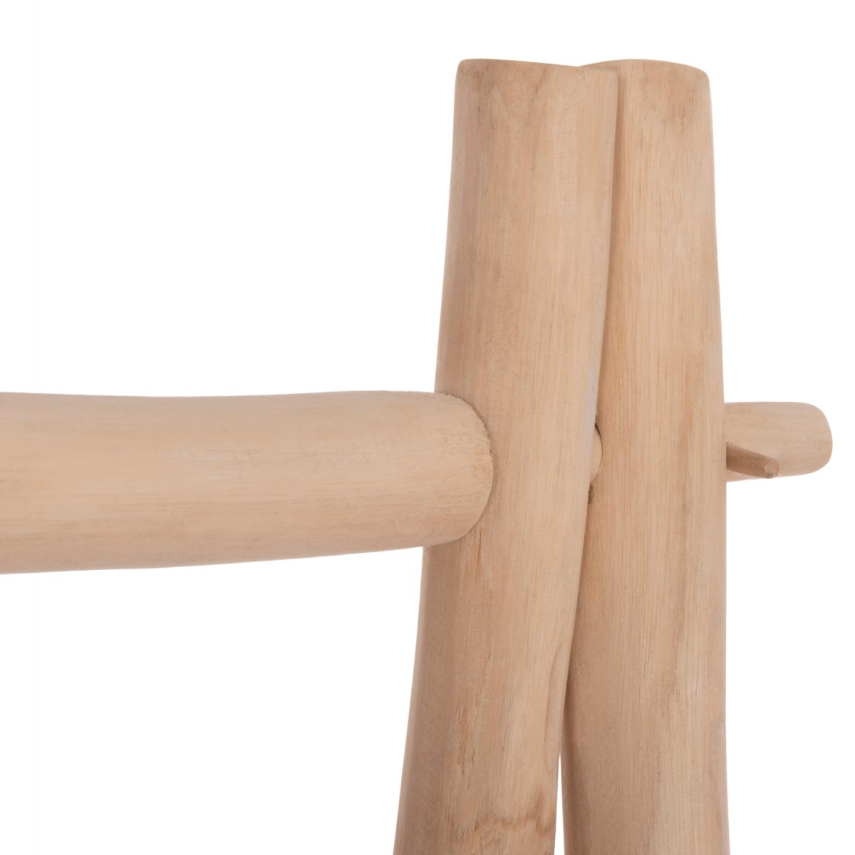 ΕΠΙΠΛΟ ΕΙΣΟΔΟΥ PERL HM9911 ΚΛΑΔΙΑ ΞΥΛΟΥ TEAK-ΦΥΣΙΚΟ 130,5x53x152Υεκ.