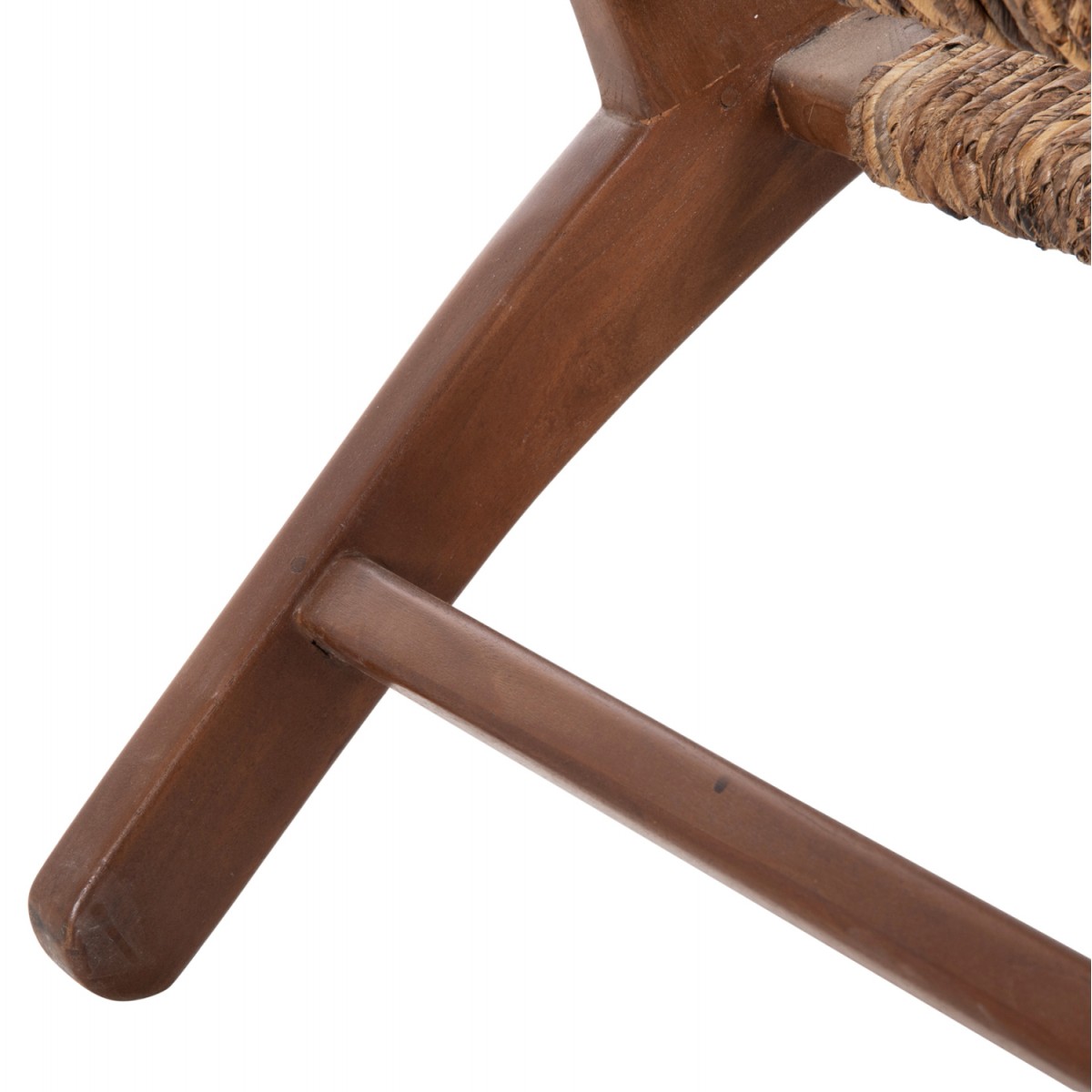 ΚΑΝΑΠΕΣ ΕΞΩΤ.ΧΩΡΟΥ 2-ΘΕΣΙΟΣ TONDO HM9915 ΞΥΛΟ ΤΕΑΚ ΚΑΙ ΣΧΟΙΝΙ ΜΠΑΝΑΝΑΣ 120x76x68,5Υεκ