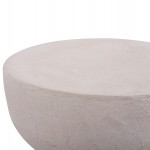 ΣΚΑΜΠΟ ΣΕΙΡΑ SANTORINI HM18041 ΠΟΛΥΡΗΤΙΝΗ ΣΕ ΥΠΟΛΕΥΚΟ Φ30,5x46Υεκ