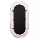 ΚΑΘΡΕΠΤΗΣ ΤΟΙΧΟΥ ΣΕΙΡΑ SANTORINI HM4526 MDF ΥΠΟΛΕΥΚΟ-ΔΙΑΚΟΣΜΗΣΗ ΣΕ ΜΠΕΖ 61x1,8x120Υεκ.