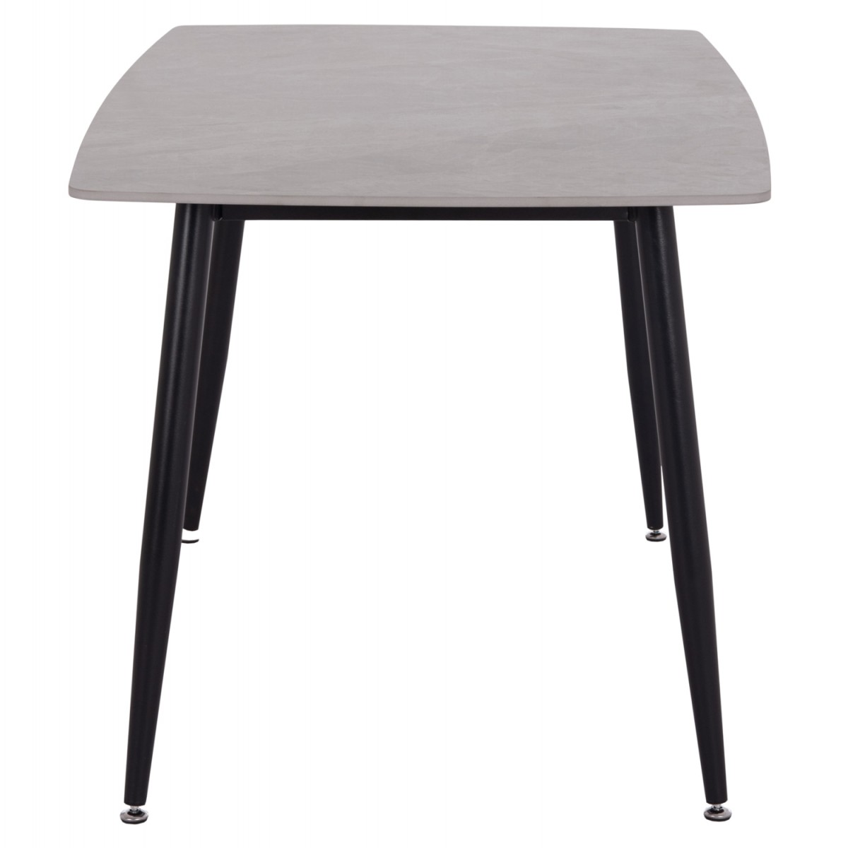 ΤΡΑΠΕΖΙ RAVEN HM18149.13 ΚΕΡΑΜΙΚΟ TOP ΜΕ ΟΨΗ ΓΚΡΙ ΜΑΡΜΑΡΟ 140x80x74Υεκ.