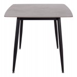 ΤΡΑΠΕΖΙ RAVEN HM18150.13 ΚΕΡΑΜΙΚΟ TOP ΜΕ ΟΨΗ ΓΚΡΙ ΜΑΡΜΑΡΟ 160x80x74Υεκ.