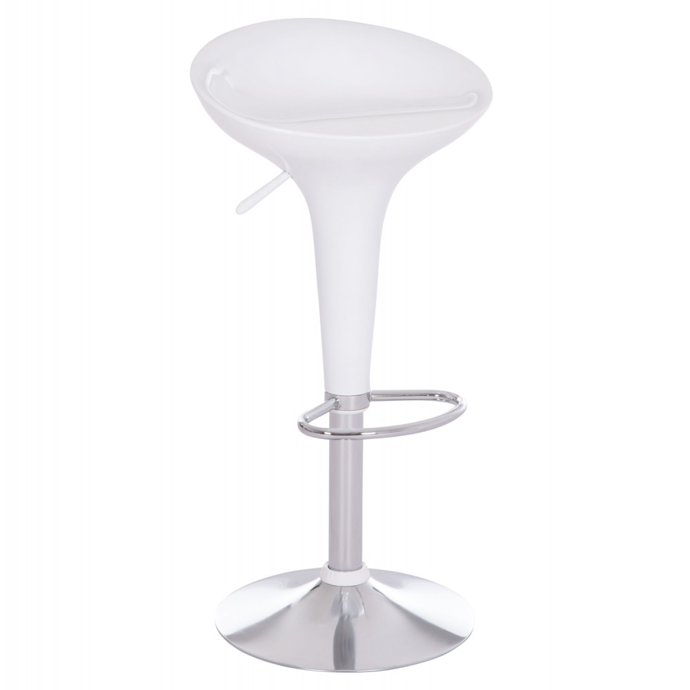 ΣΚΑΜΠΟ ΜΠΑΡ ΠΕΡΙΣΤΡΕΦΟΜΕΝΟ DAISY HM200.22 ABS ΣΕ ΛΕΥΚΟ--ΑΝΑΡΤΗΣΗ 44x38x85Υεκ.