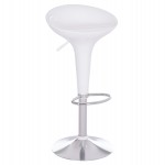 ΣΚΑΜΠΟ ΜΠΑΡ ΠΕΡΙΣΤΡΕΦΟΜΕΝΟ DAISY HM200.22 ABS ΣΕ ΛΕΥΚΟ--ΑΝΑΡΤΗΣΗ 44x38x85Υεκ.