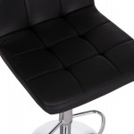 ΣΚΑΜΠΟ ΜΠΑΡ ΠΕΡΙΣΤΡΕΦΟΜΕΝΟ DIANA HM202.21 ΜΑΥΡΟ PU--ΜΕΤΑΛΛΟ ΧΡΩΜΙΟ 44x52x109Υεκ.