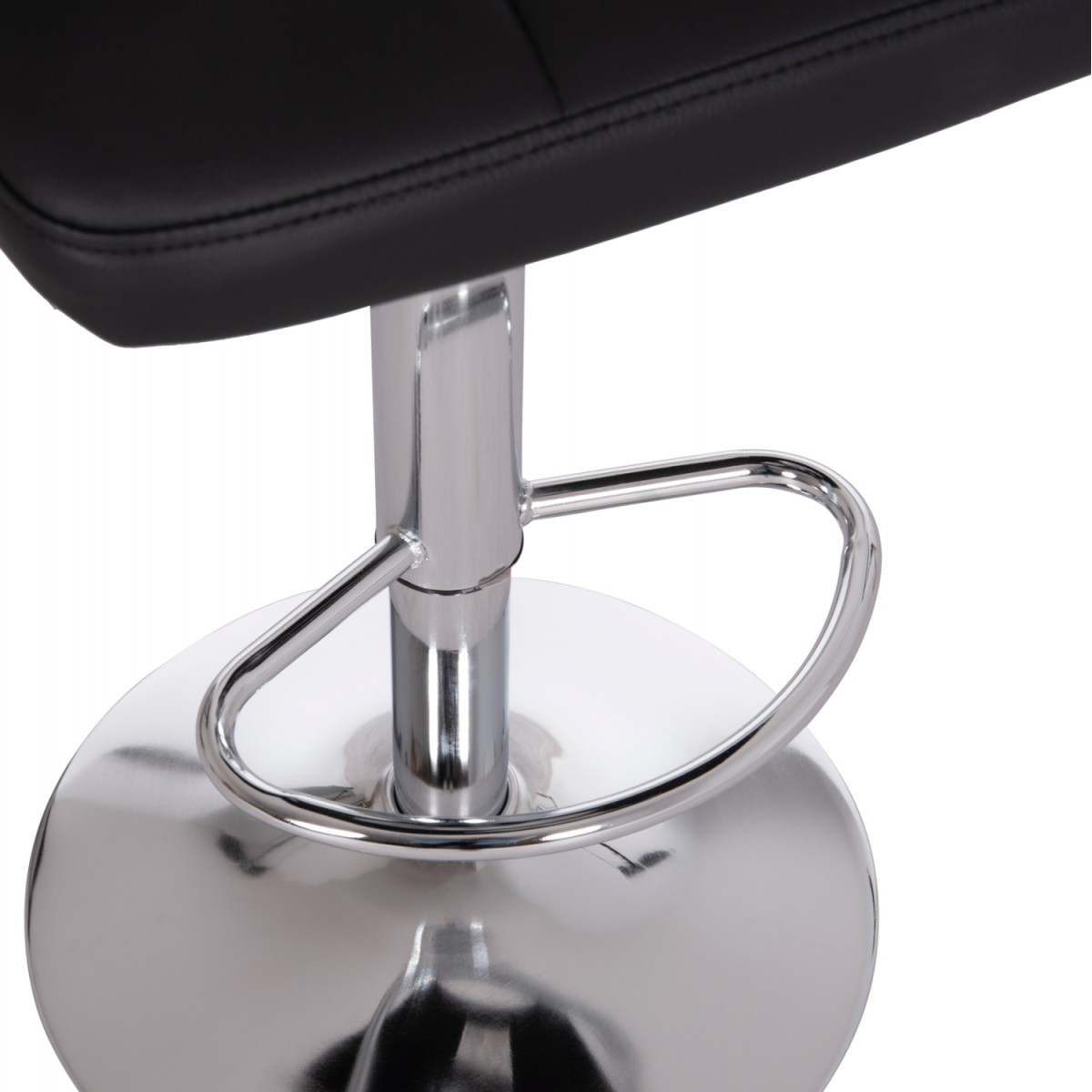 ΣΚΑΜΠΟ ΜΠΑΡ ΠΕΡΙΣΤΡΕΦΟΜΕΝΟ DIANA HM202.21 ΜΑΥΡΟ PU--ΜΕΤΑΛΛΟ ΧΡΩΜΙΟ 44x52x109Υεκ.