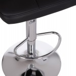 ΣΚΑΜΠΟ ΜΠΑΡ ΠΕΡΙΣΤΡΕΦΟΜΕΝΟ DIANA HM202.21 ΜΑΥΡΟ PU--ΜΕΤΑΛΛΟ ΧΡΩΜΙΟ 44x52x109Υεκ.