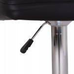 ΣΚΑΜΠΟ ΜΠΑΡ ΠΕΡΙΣΤΡΕΦΟΜΕΝΟ DIANA HM202.21 ΜΑΥΡΟ PU--ΜΕΤΑΛΛΟ ΧΡΩΜΙΟ 44x52x109Υεκ.