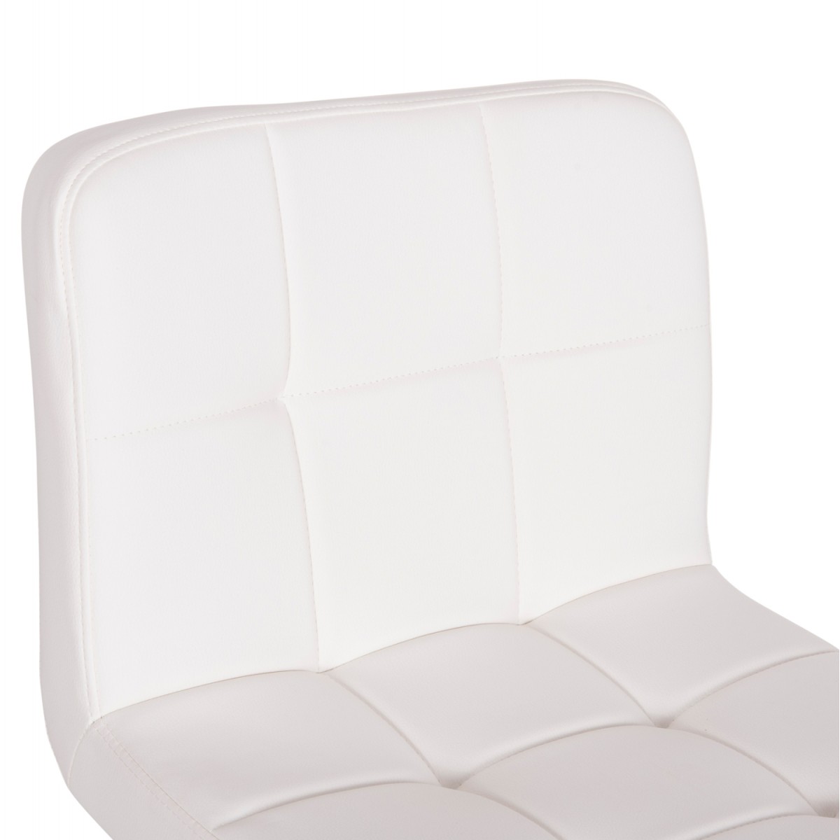 ΣΚΑΜΠΟ ΜΠΑΡ ΠΕΡΙΣΤΡΕΦΟΜΕΝΟ DIANA HM202.22 ΛΕΥΚΟ PU--ΜΕΤΑΛΛΟ ΧΡΩΜΙΟ 44x52x109Υεκ.