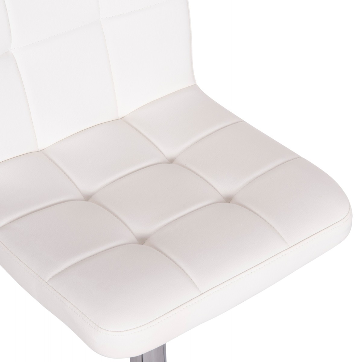 ΣΚΑΜΠΟ ΜΠΑΡ ΠΕΡΙΣΤΡΕΦΟΜΕΝΟ DIANA HM202.22 ΛΕΥΚΟ PU--ΜΕΤΑΛΛΟ ΧΡΩΜΙΟ 44x52x109Υεκ.