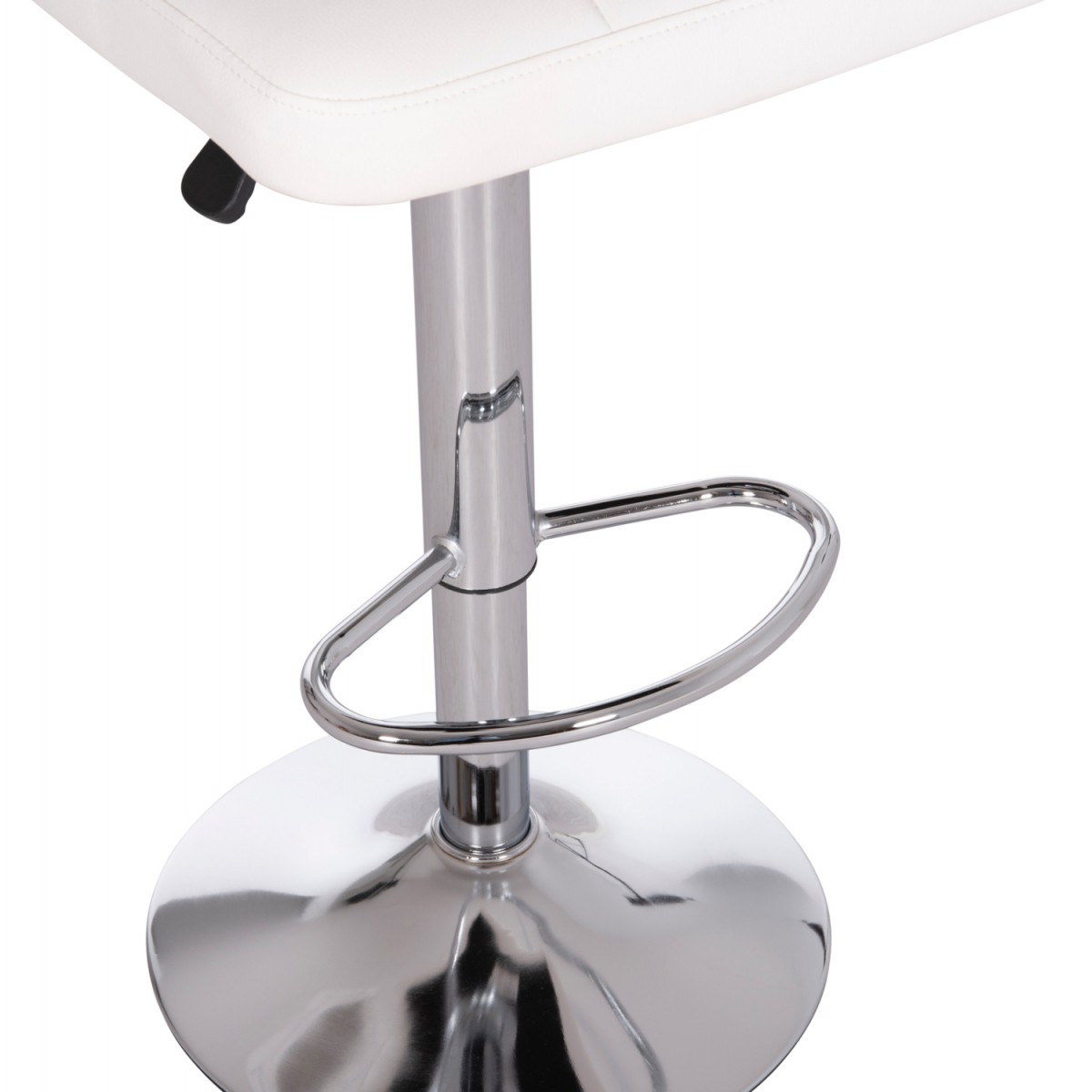 ΣΚΑΜΠΟ ΜΠΑΡ ΠΕΡΙΣΤΡΕΦΟΜΕΝΟ DIANA HM202.22 ΛΕΥΚΟ PU--ΜΕΤΑΛΛΟ ΧΡΩΜΙΟ 44x52x109Υεκ.