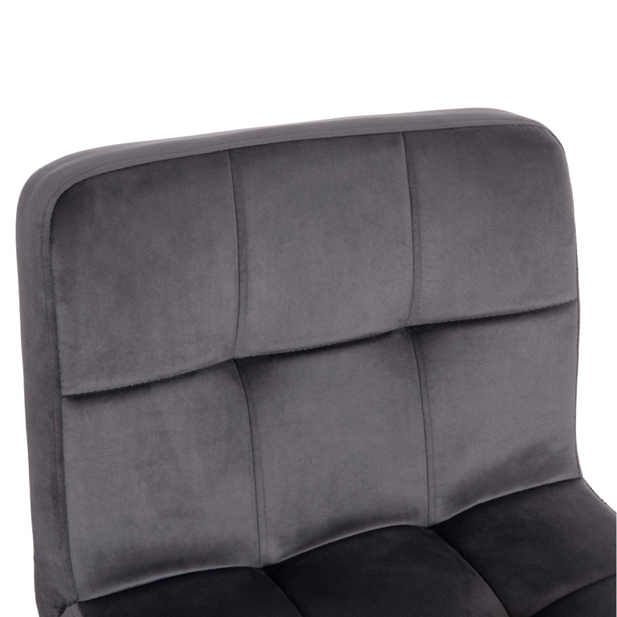 ΣΚΑΜΠΟ ΜΠΑΡ ΠΕΡΙΣΤΡΕΦΟΜΕΝΟ DIANA HM202.41 ΓΚΡΙ ΒΕΛΟΥΔΟ--ΜΕΤΑΛΛΟ ΜΑΥΡΟ ΜΑΤ 44x52x109Υεκ