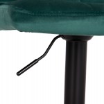 ΣΚΑΜΠΟ ΜΠΑΡ ΠΕΡΙΣΤΡΕΦ. DIANA HM202.43 ΚΥΠΑΡΙΣΣΙ ΒΕΛΟΥΔΟ--ΜΕΤΑΛΛΟ ΜΑΥΡΟ ΜΑΤ 44x52x109Υεκ